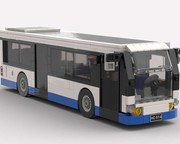 LEGO MOC 1976 Ikarus 260 City bus by SpeedHunCreations