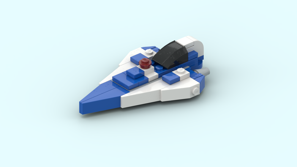 Lego plo best sale koon starfighter instructions