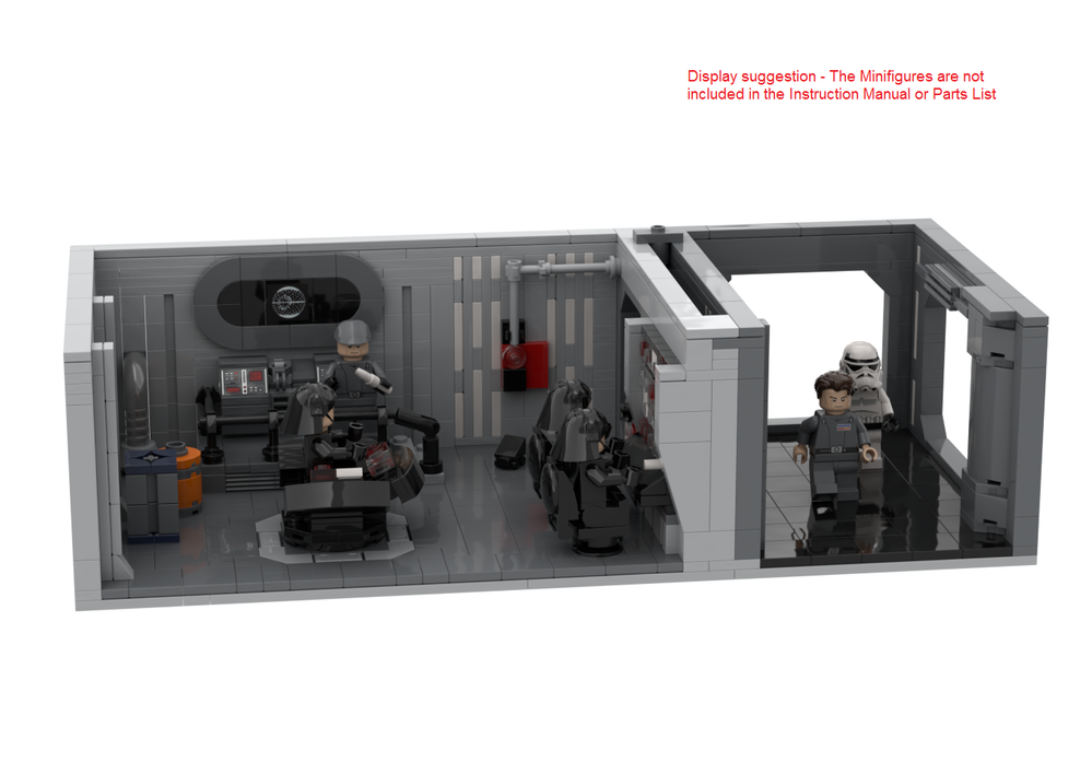 LEGO MOC Death Star Security Command Center with Hallway MOC by