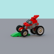 LEGO MOC Hand-cranked Drawing Machine by seejay