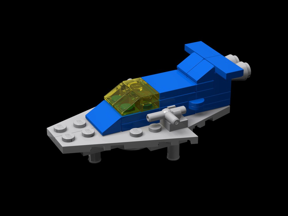 LEGO MOC 924 Space Cruiser (Micro) by PsiborgVIP | Rebrickable - Build ...