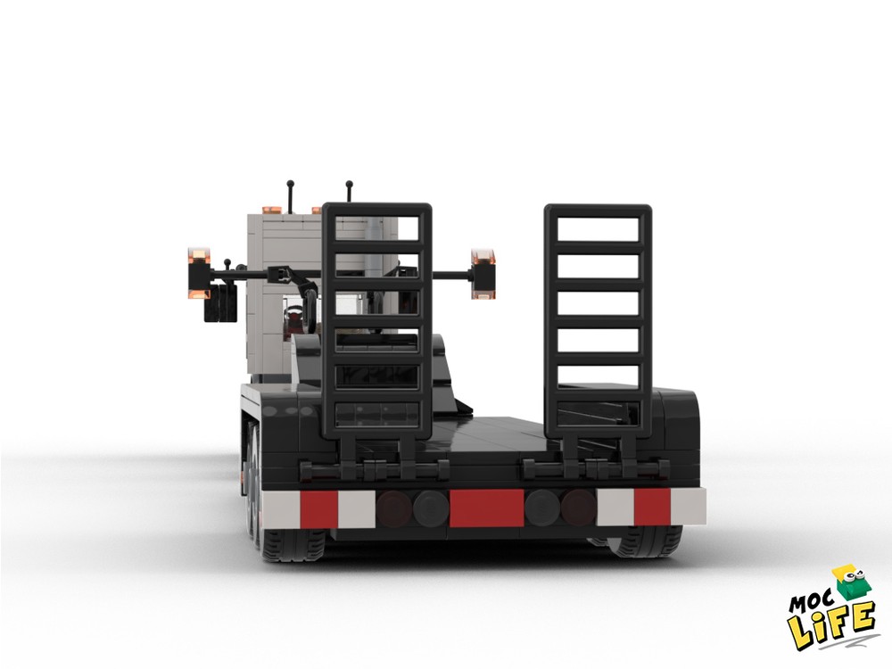 LEGO MOC-29540 Mercedes lorry with trailer by MocLife | Rebrickable ...