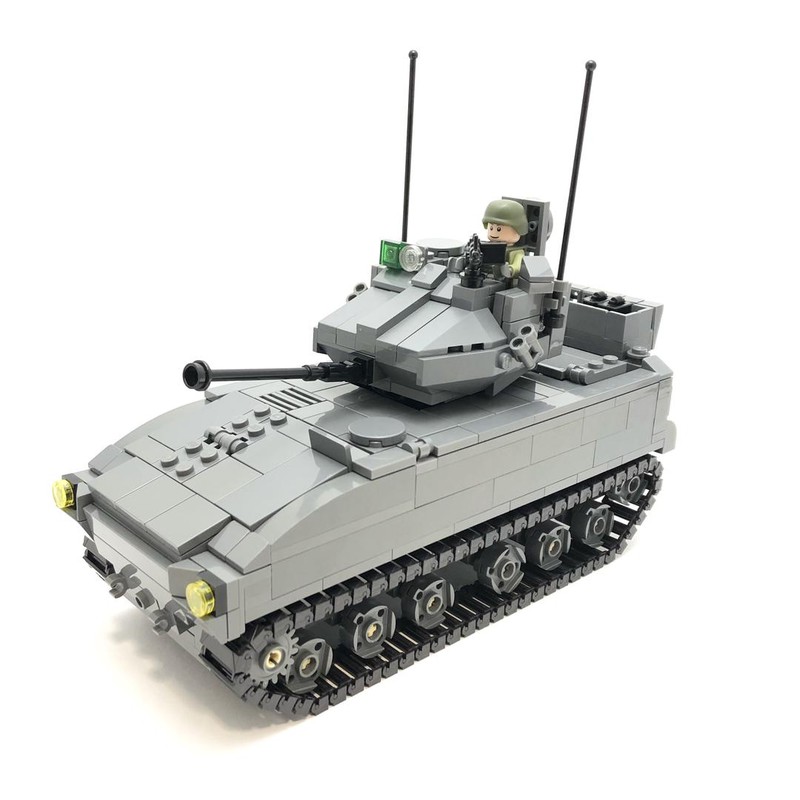 Lego Moc Bionix Ii Armoured Fighting Vehicle Minifigure Scale By Lioncity Mocs Rebrickable Build With Lego