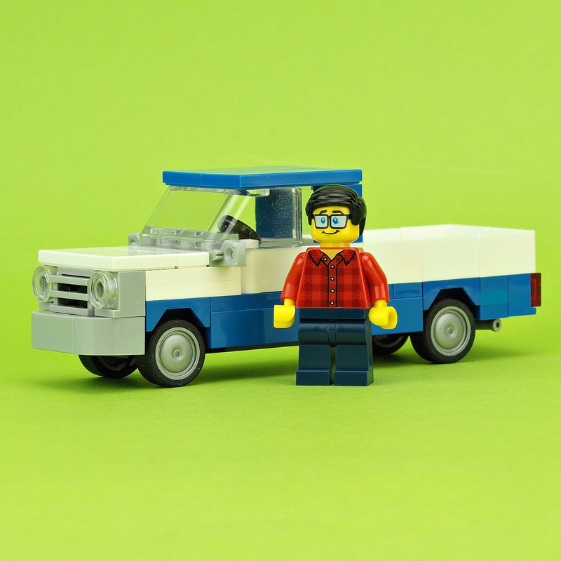 Lego Moc 29589 Old Ford Pickup Truck Town City 2019