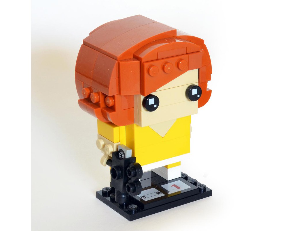 LEGO MOC-29638 April O'Neil Brickhead (Brickheadz 2017) | Rebrickable ...