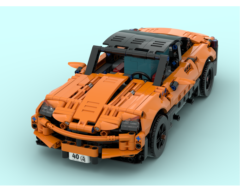 LEGO MOC Mini electric car with BuWizz 2.0 by Artem 16 Rebrickable