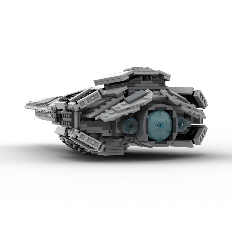 Set MOC ZITIANYOUBUILD - Vaisseau Raider-class Corvette 856 Pièces - Compatible Lego
