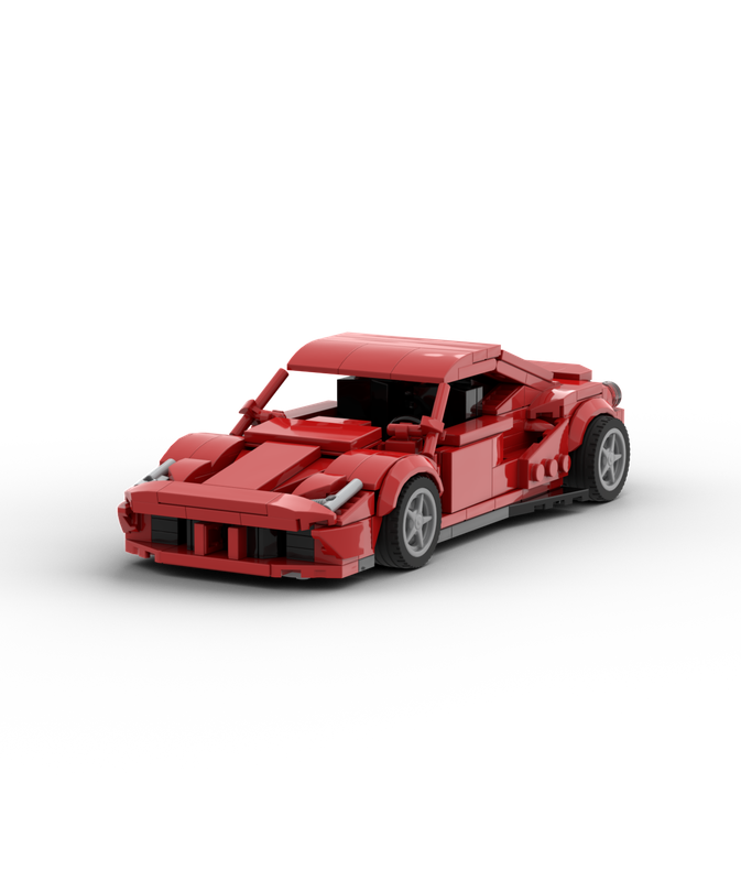 Lego Moc 29918 Inspired By Ferrari 488 Gtb Creator