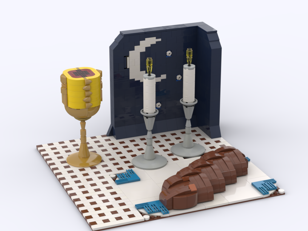 LEGO MOC Kabbalat Shabbat by LegoOri | Rebrickable - Build with LEGO