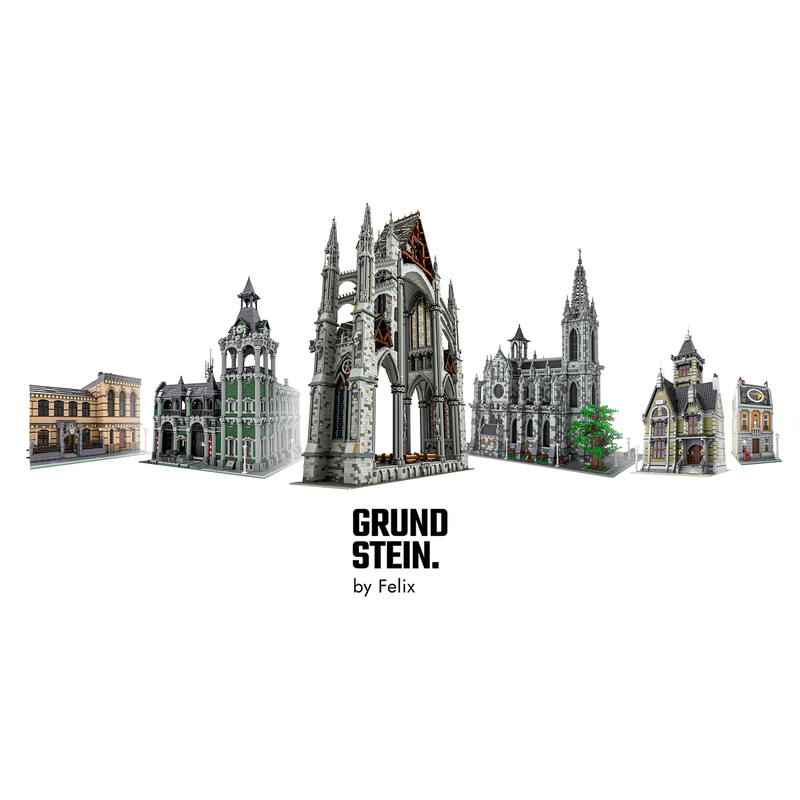 LEGO MOC-29962 Modular Cathedral by -Felix- | Rebrickable - Build