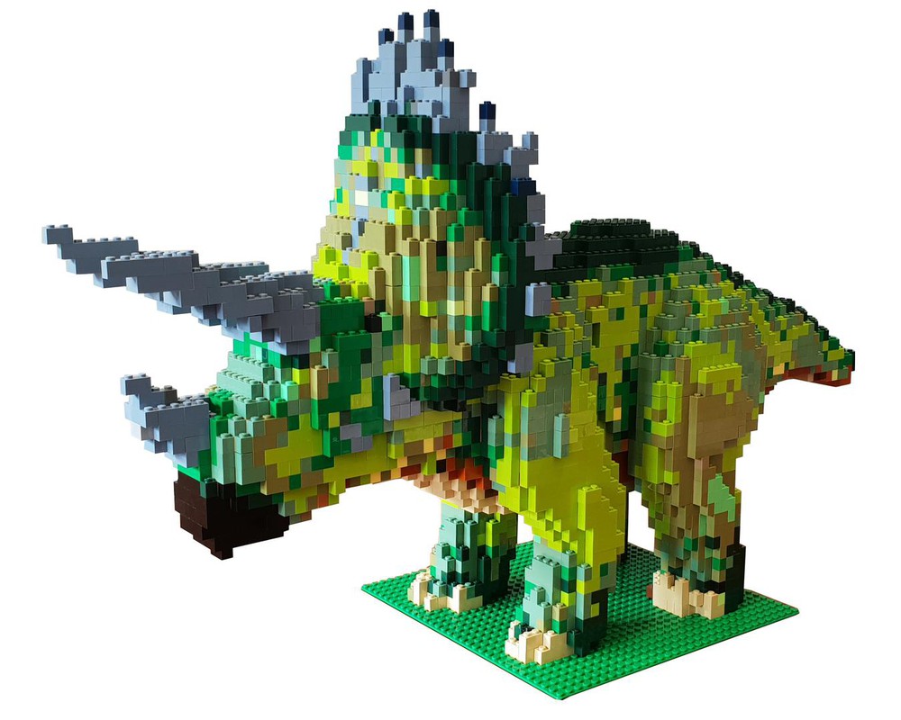 largest lego dinosaur