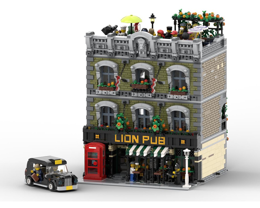 LEGO MOC Lion Pub by simon84 | Rebrickable - Build with LEGO