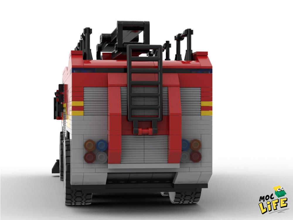 LEGO MOC-30039 Airport fire engine rescue by MocLife | Rebrickable ...