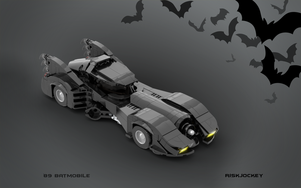 LEGO MOC Batmobile '89 by riskjockey | Rebrickable - Build with