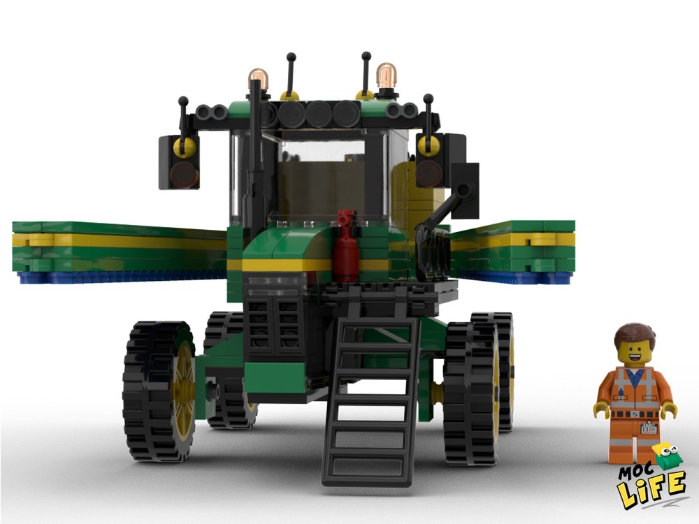 LEGO MOC-30164 John Deere sprayer by MocLife | Rebrickable - Build with ...