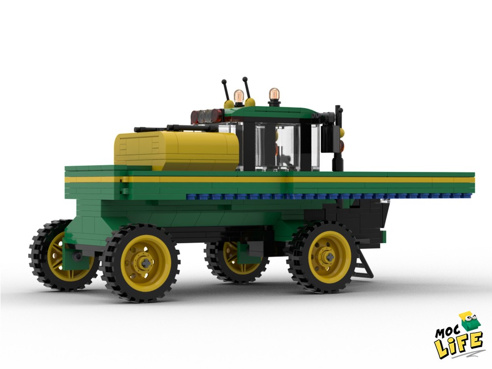 LEGO MOC-30164 John Deere sprayer by MocLife | Rebrickable - Build with ...