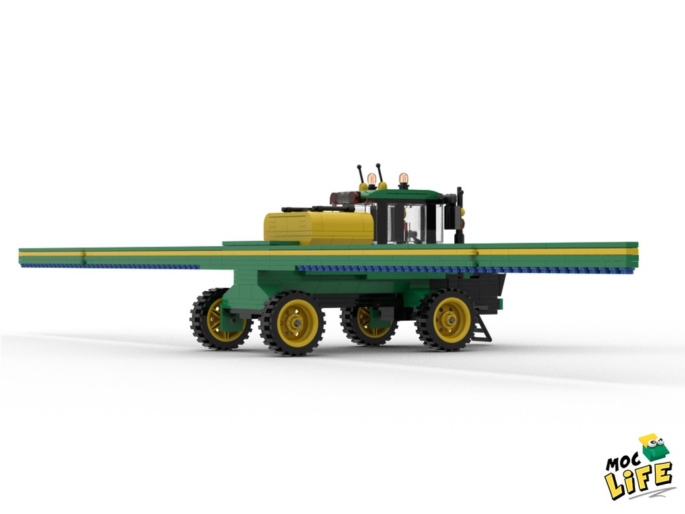 LEGO MOC-30164 John Deere sprayer by MocLife | Rebrickable - Build with ...