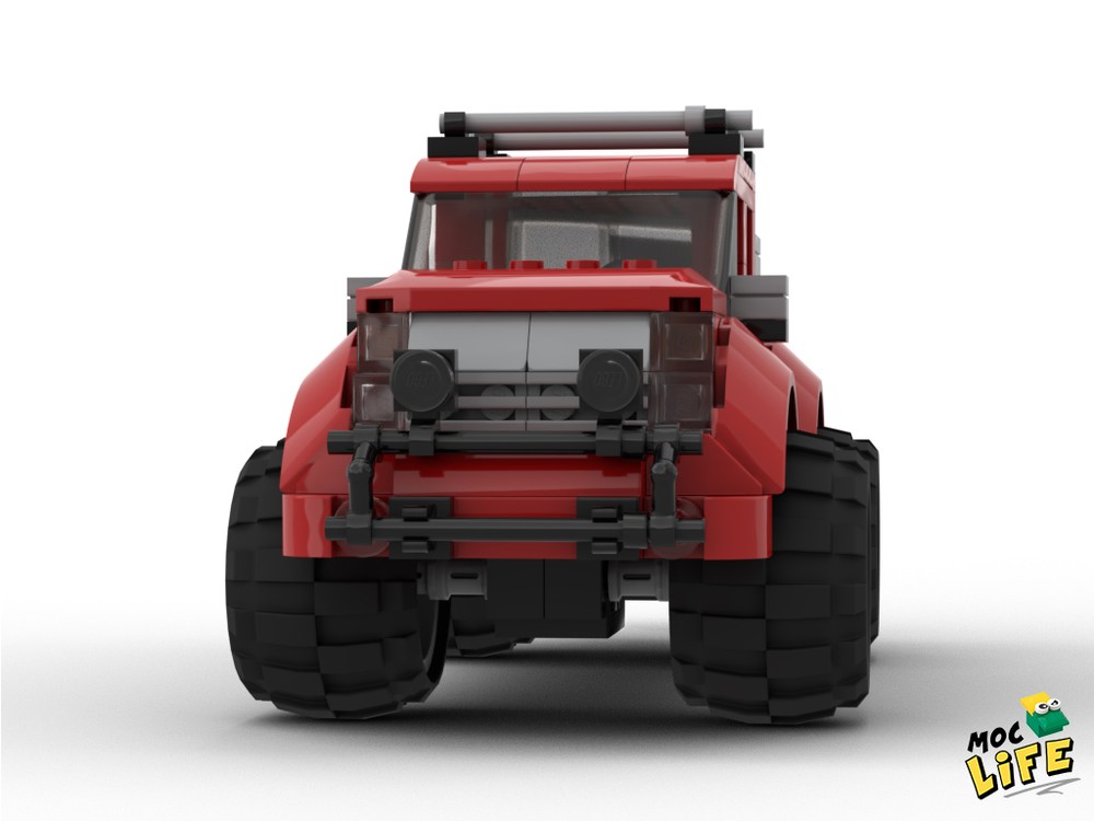 LEGO MOC Top Gear Toyota Hilux polar special by MocLife