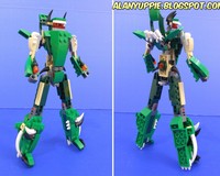 Transformer Hovertank from set Creator 31058 Mighty Dinosaurs