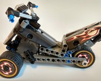 Reverse 3-Wheel Scooter 42046