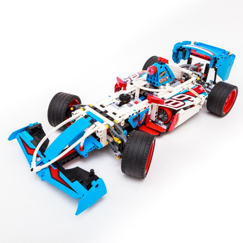 LEGO MOC Formula Grand Prix Racer (42000 alternate, 42077 c-model) by klimax | - Build with LEGO