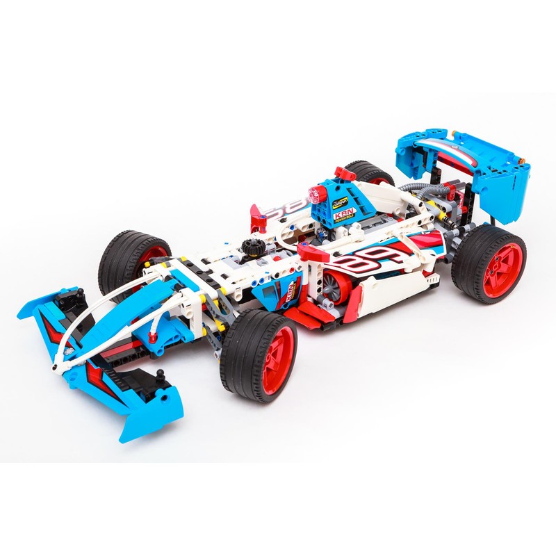LEGO MOC Formula Grand Prix Racer 42000 alternate 42077 c model by klimax Rebrickable Build with LEGO