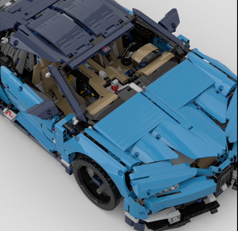 LEGO Chiron lid MOC 42083 by swbws | Rebrickable - with LEGO
