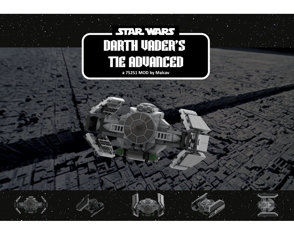 lego star wars darth vader tie fighter