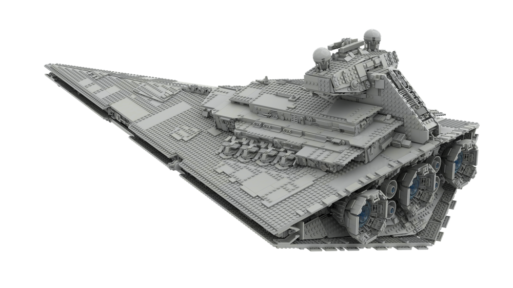 LEGO MOC Imperial-II-Class Star Destroyer Convertion Kit for 75252 UCS Imperial Star Destroyer by Admiral_Plackbar Rebrickable - Build with LEGO