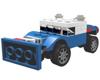 31027 Hummer with snow plow