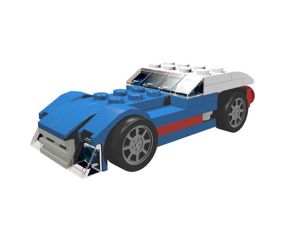 LEGO MOC 31027 Supercar by Berth | Rebrickable - Build with LEGO