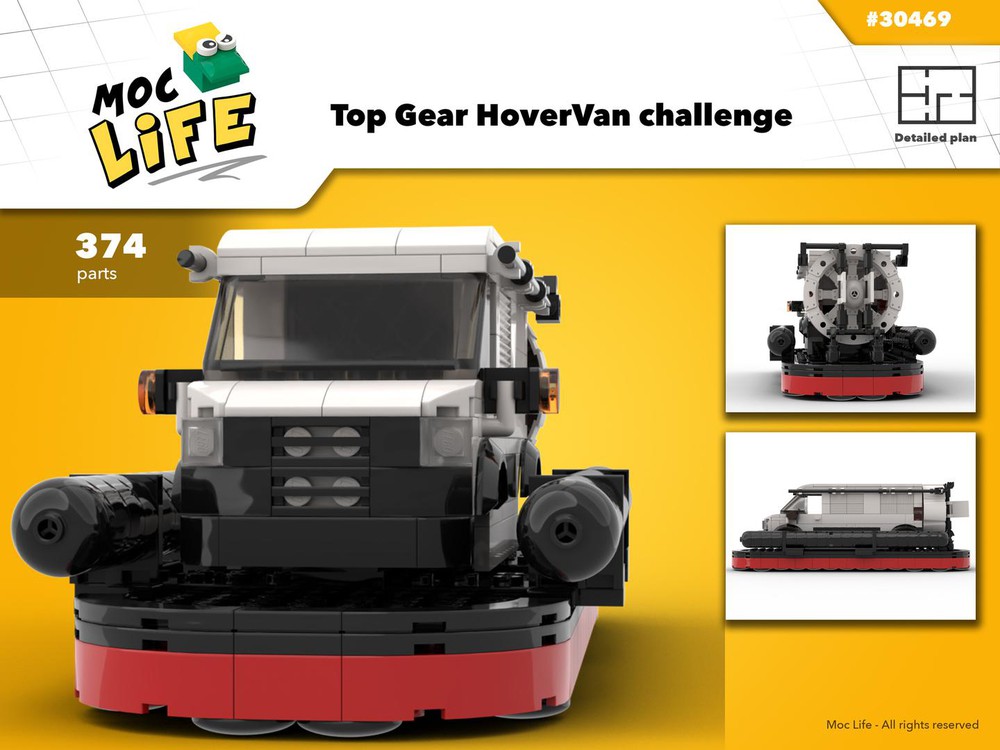 MOC Top Gear HoverVan challenge by MocLife | Rebrickable - Build with LEGO
