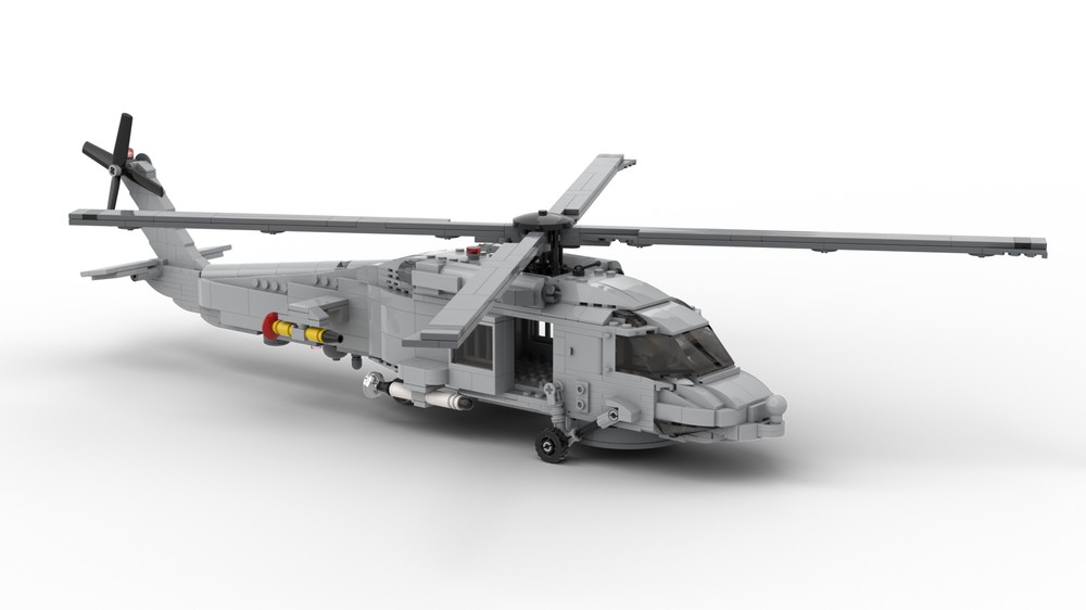 Sikorsky SH-60B Seahawk (5)  Sikorsky, Lego helicopter, Lego