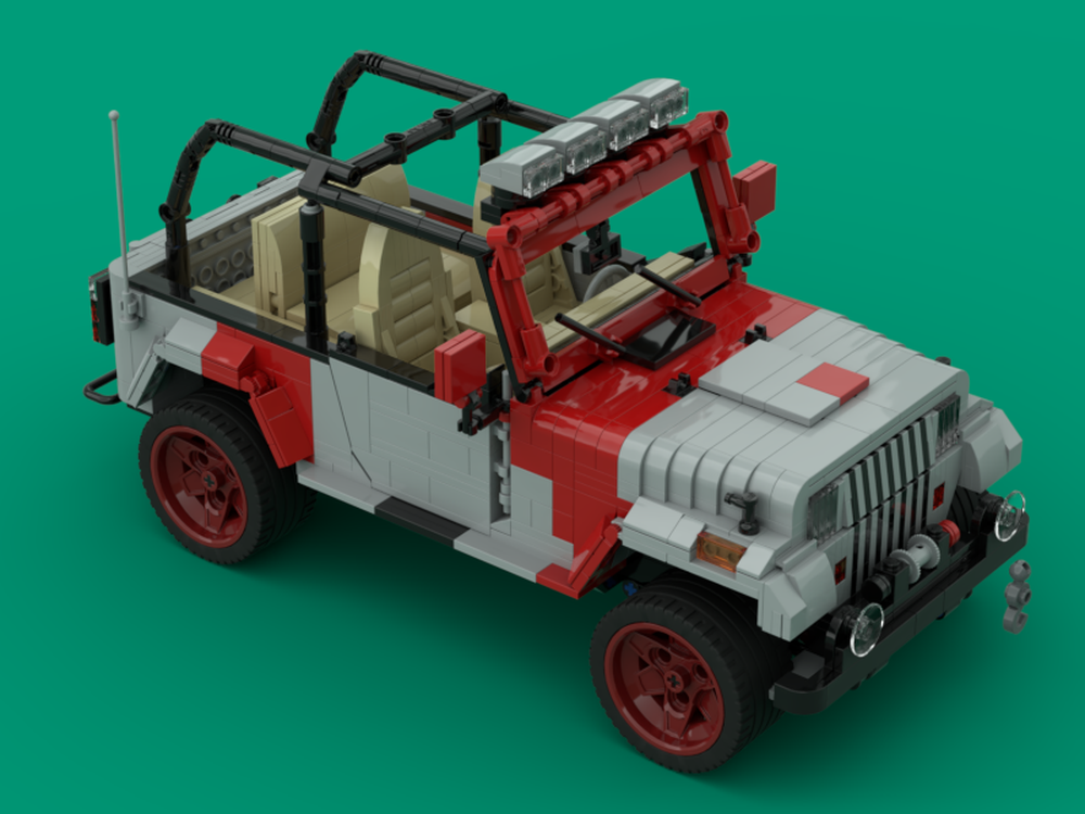 Jurassic Jeep by Victaven