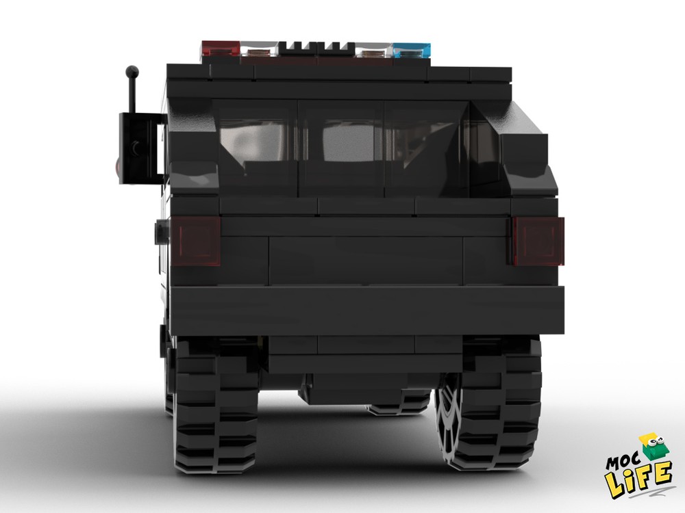 LEGO MOC Hummer H1 S.W.A.T. by MocLife | Rebrickable - Build with LEGO