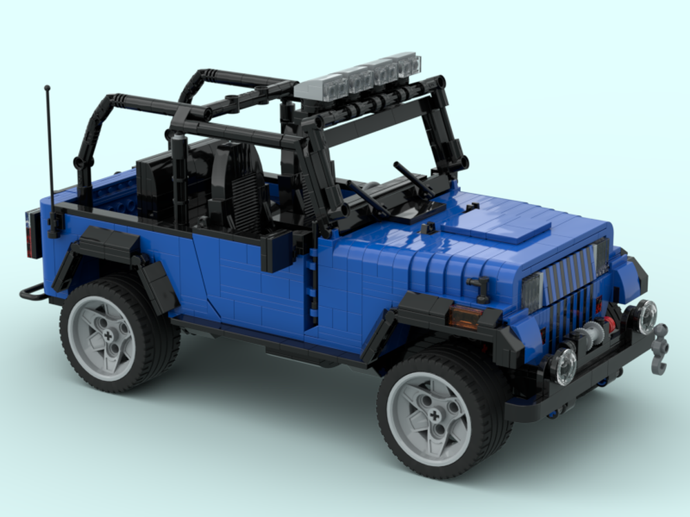 LEGO MOC 95 Jeep Wrangler, Off-road by Victaven | Rebrickable - Build with  LEGO