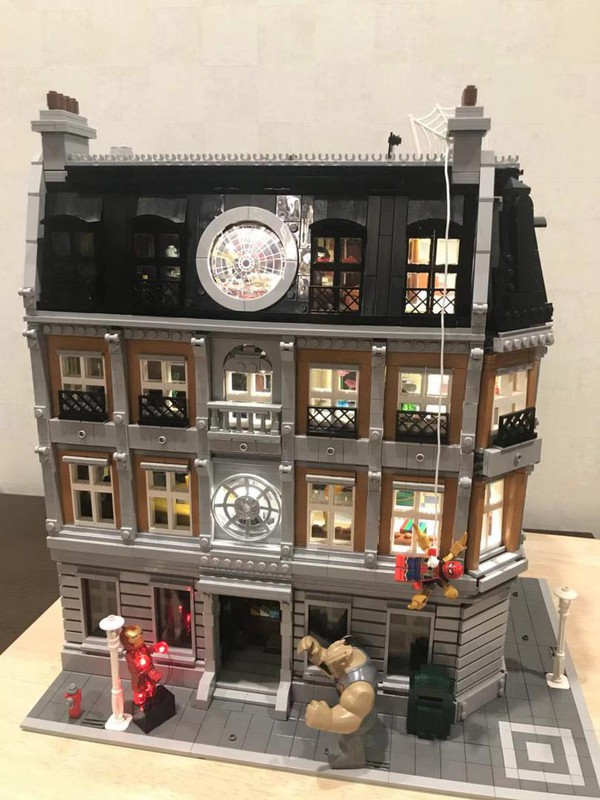 lego dr strange house instructions