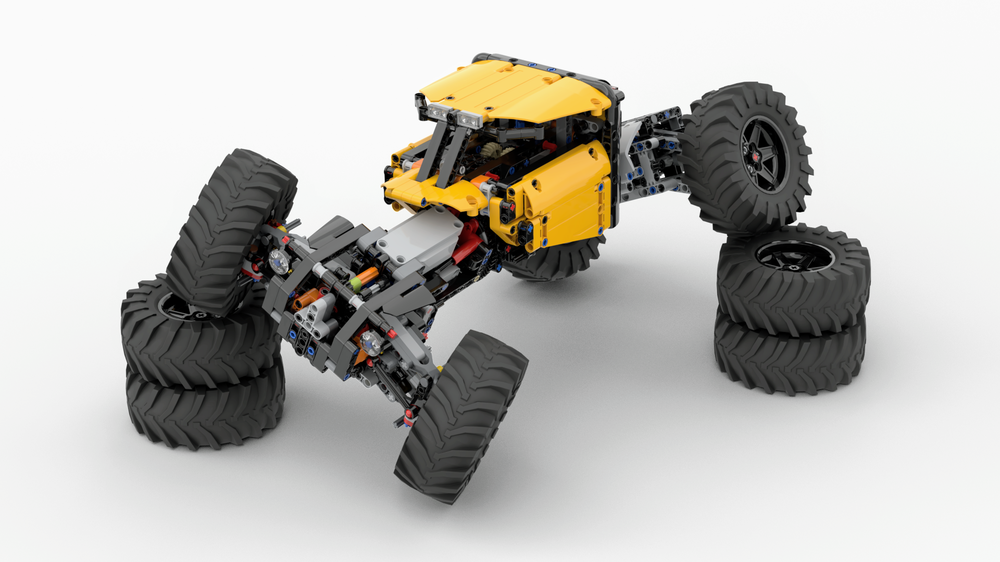 LEGO MOC 42099 B model 'Rocky' by Didumos | Rebrickable - Build with LEGO