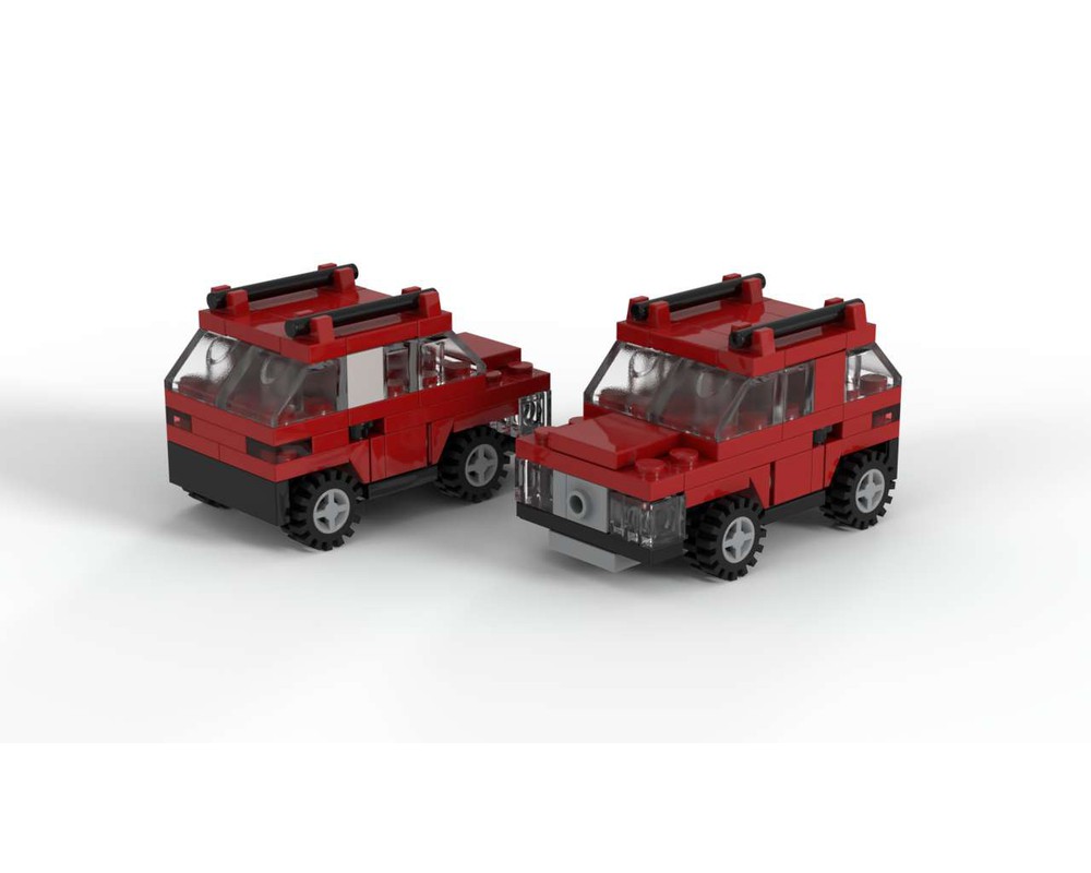 LEGO MOC Fiat Panda 4x4 - minifig scale by Tavernellos | Rebrickable ...