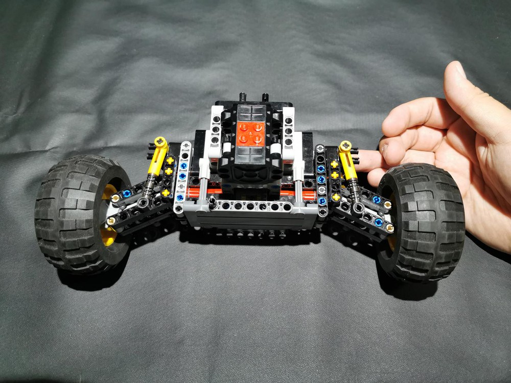 Lys hvor som helst At tilpasse sig LEGO MOC Back Suspension Buggy Motor by Noegutzar | Rebrickable - Build  with LEGO