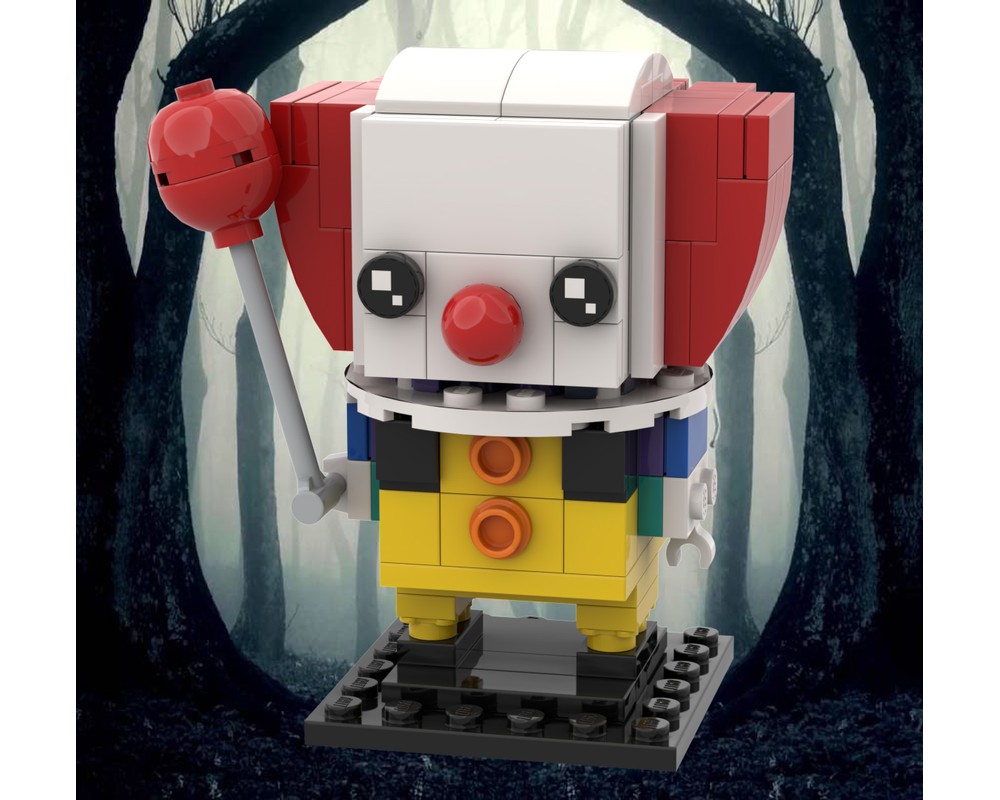 LEGO MOC-30697 It Pennywise Brickheadz (Brickheadz 2018) | Rebrickable ...