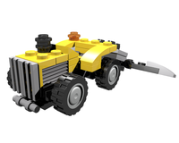 31014 Small tractor with seed drill