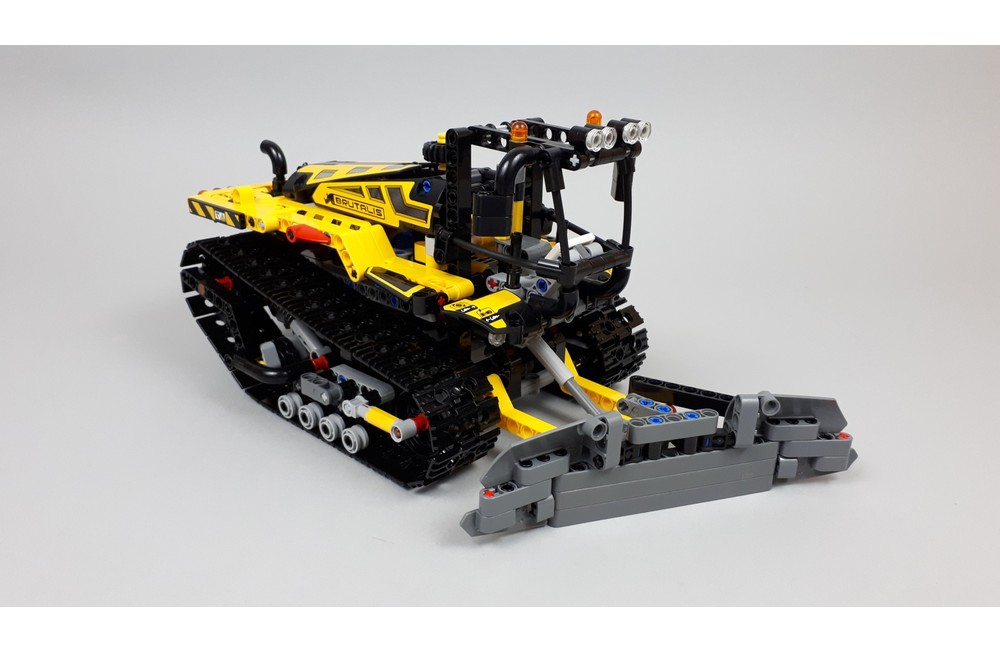 LEGO MOC 42094 C model High Speed Dozer by M longer Rebrickable Build with LEGO