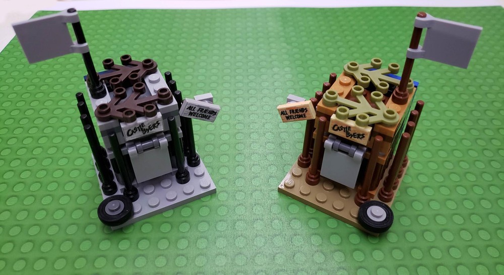 Castle byers lego store set