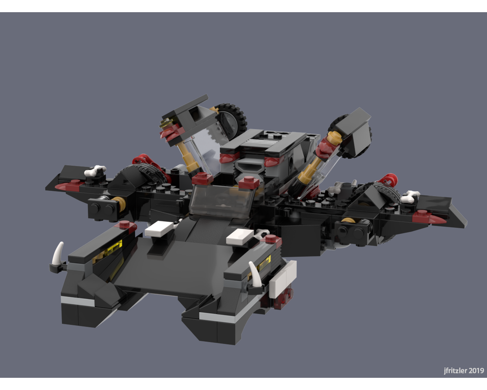 LEGO MOC MFighter Starship by jimbox13 | Rebrickable - Build with LEGO