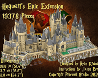 Remastered - Hogwart's Castle (71043) Epic Extension