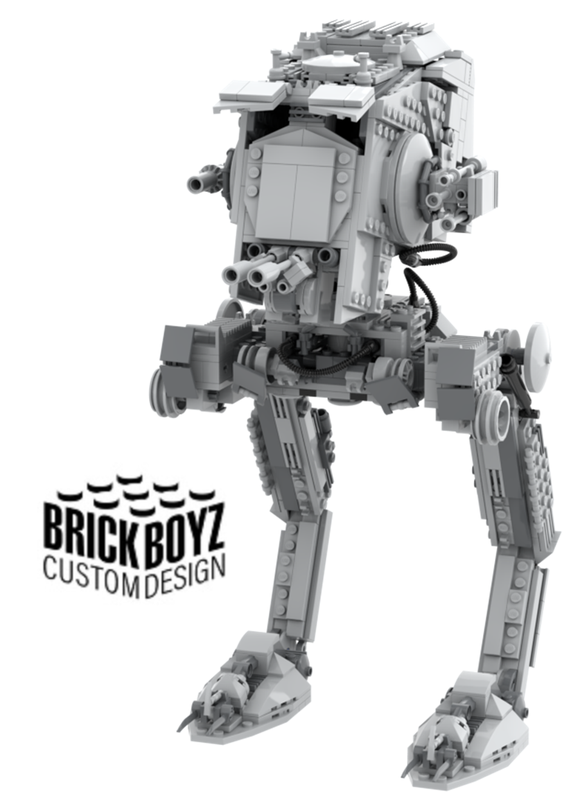 Pogo stick jump subterráneo zorro LEGO MOC Imperial AT-ST by BrickBoyz Custom Designs | Rebrickable - Build  with LEGO