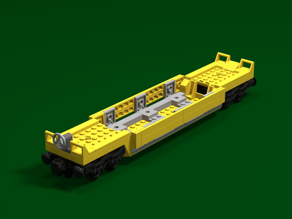 LEGO MOC-31102 Container Wagon by PsiborgVIP | Rebrickable - Build with ...