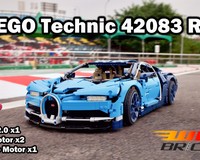 [RC] LEGO Technic 42083 Bugatti Chiron with BuWizz 2.0