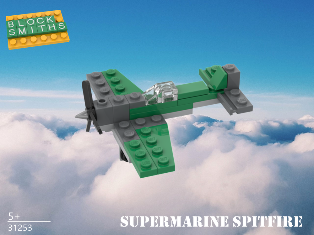 lego ww2 spitfire